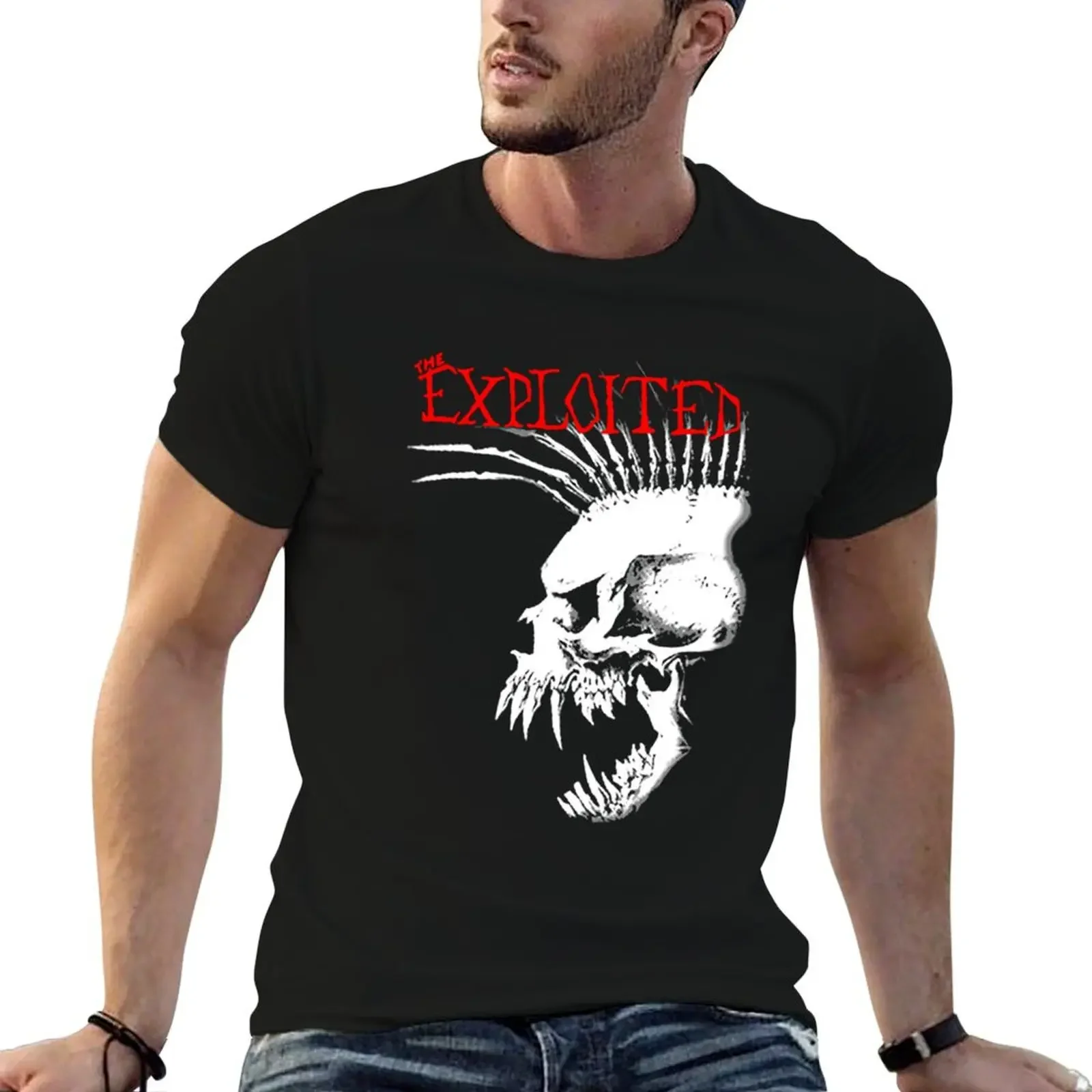 

Punk Exploited Explore Designs Trending- The Exploited Band T-Shirt T-shirts man plain shirts men graphic