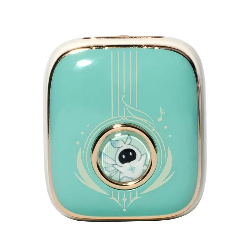 Venti Genshin Impact Headphone Anime Gift Cute Customized HIFI Bluetooth 5.4 Headset Cosplay Active Noise Cancellation Earbuds