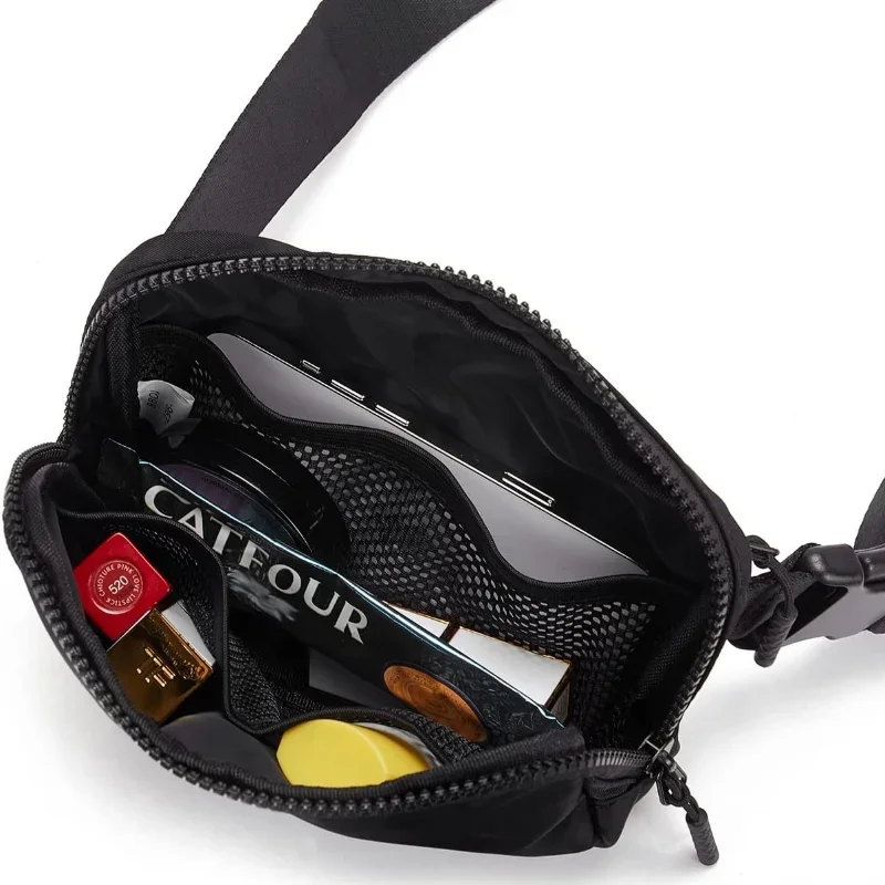 Belt Bag Small Waist Bag Crossbody Fanny Packs for Women Men Waterproof Everywhere Fanny Pack for Sports Running Outing