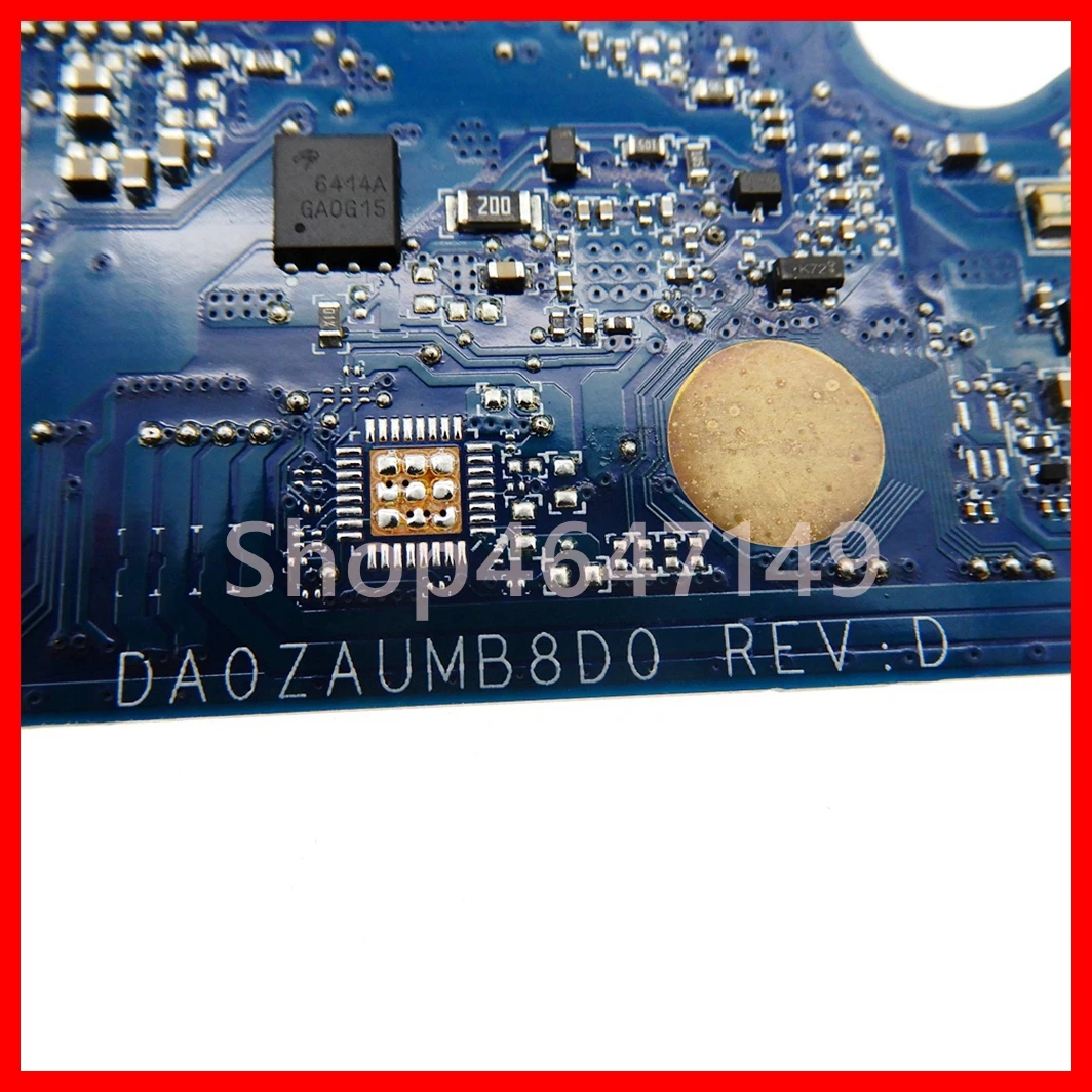 DA0ZAUMB8D0 Notebook Mainboard For ACER Aspire A313 A315-55K Laptop Motherboard With i3-7th 8th Gen CPU 4GB-RAM MX130-V2G GPU