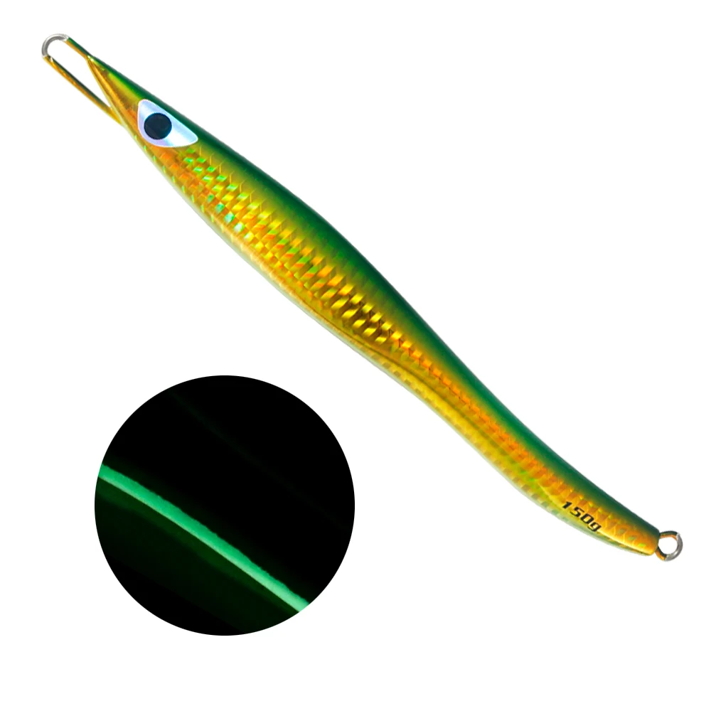 JIGGING PRO G2 Tiefsee-Köderfische, Speed Jigs, Metall-Jigs, Künstliche Köder, Jigging-Köder 60g 80g 100g 150g, Slow Fishing Jigs 5