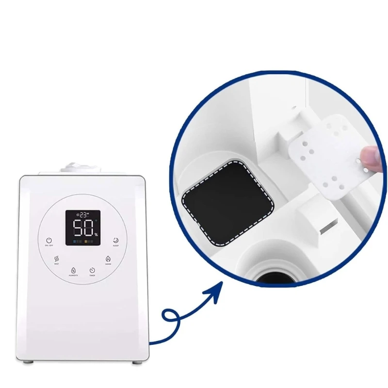 30Pcs Descaling Pad Humidifier Replacement Mineral Absorption Pads for LV600HH