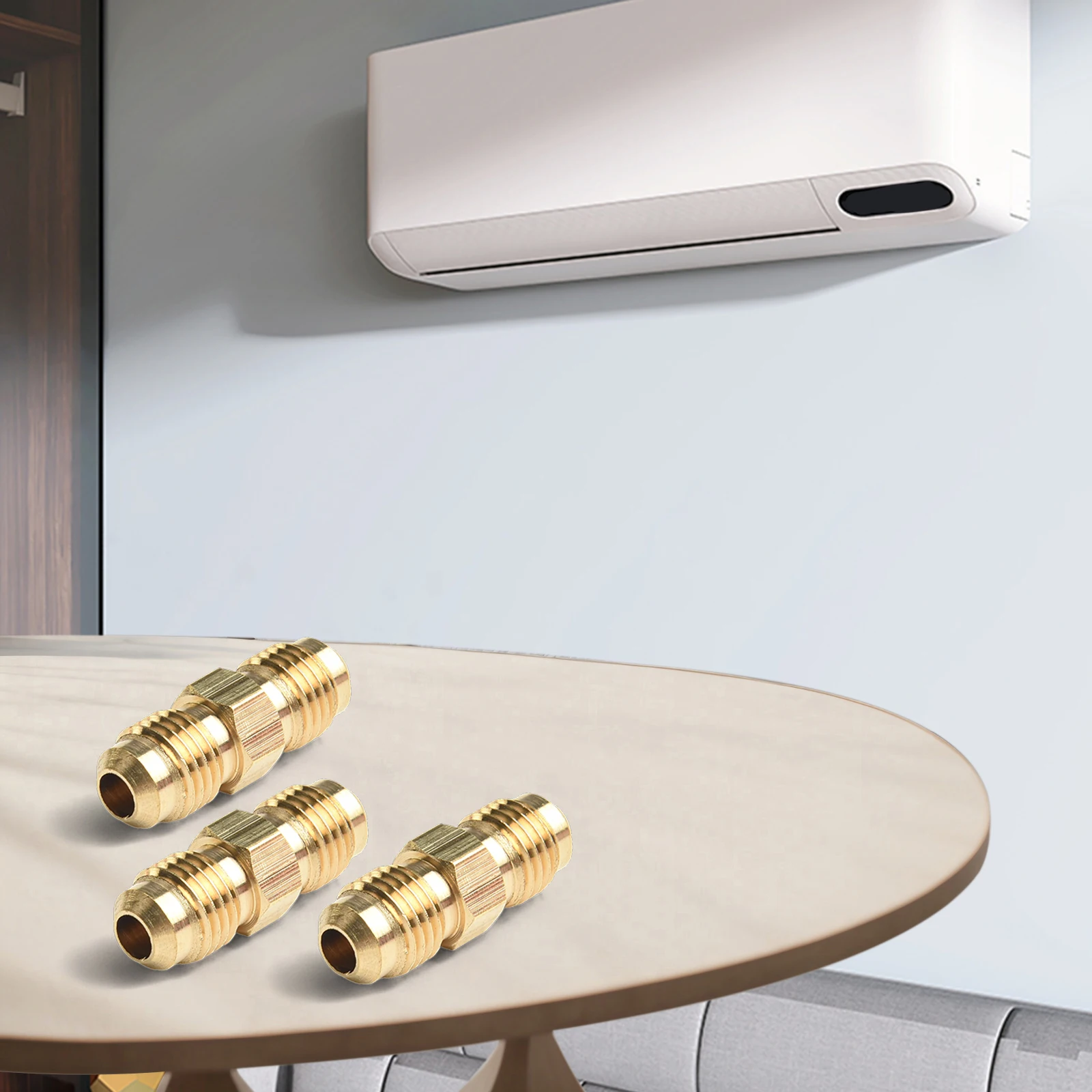 

Long-lasting Left Handed Threads Brass Gas Hoses Coupling Left Handed Threads Propane Left Handed Threaded Nut