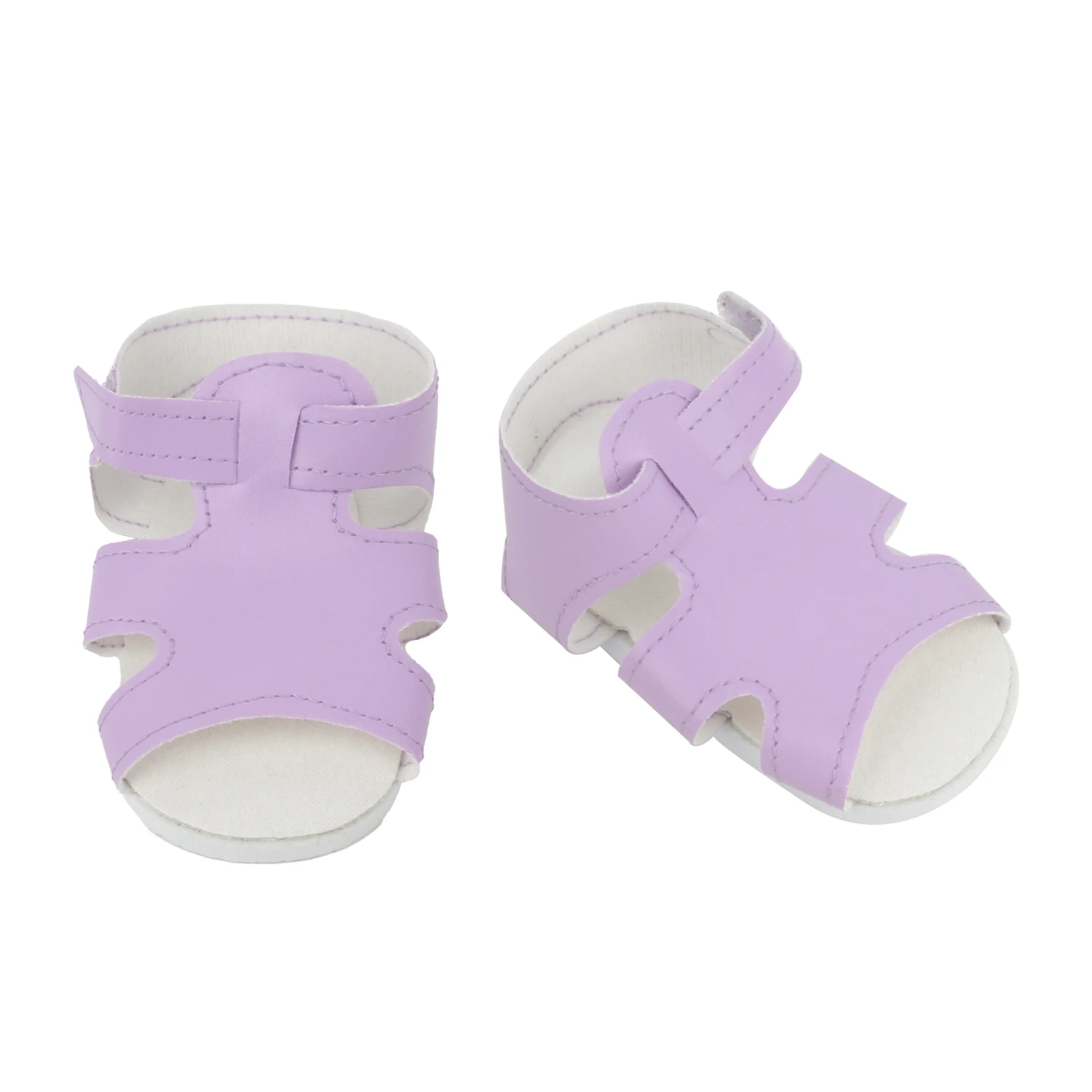 New Cute 8.2cm Saltwater Sandals For 55cm Doll Shoes Accessories For 22 Inches Reborn Dolls,Our generation Girl Doll Toy Gift