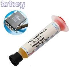 10cc Flux for Soldering Solder Paste RMA223 RMA-223 Soldering Paste Grease Computer Chips Phone LED BGA SMD PGA PCB Repair Tools