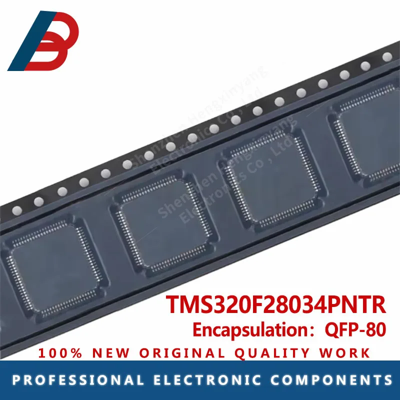 1 unidad TMS320F28034PNTR TMS320F28034 QFP-80 MCU