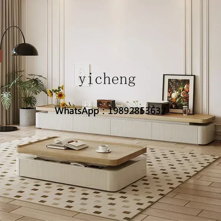 AA  living room household simple modern small apartment tea table creative coffee table TV cabinet combination