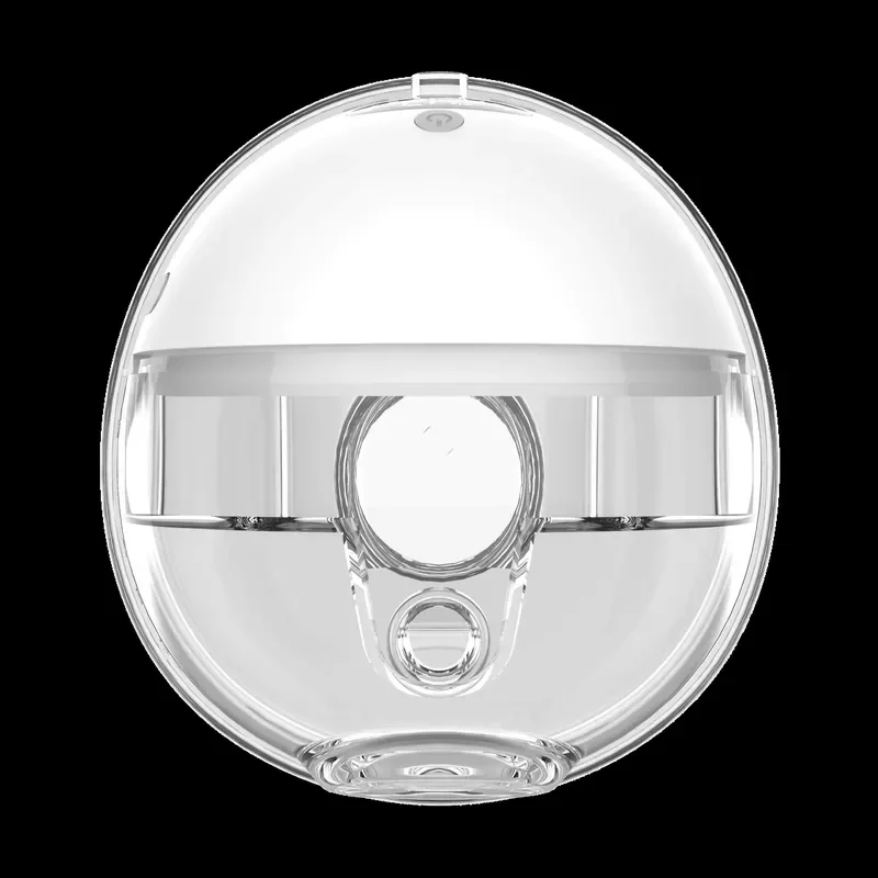 Easy to Clean Wearable Breast Pump Hands Free Electric Ergonomic Design Only 4 Parts Portable Quiet Efficient Milk Expression