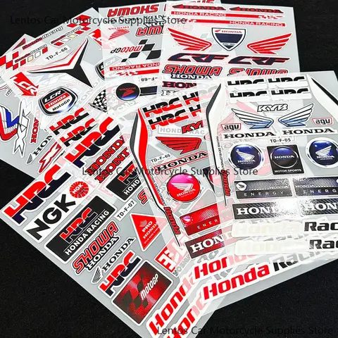 10 best sales honda motorcycle stickers - №3