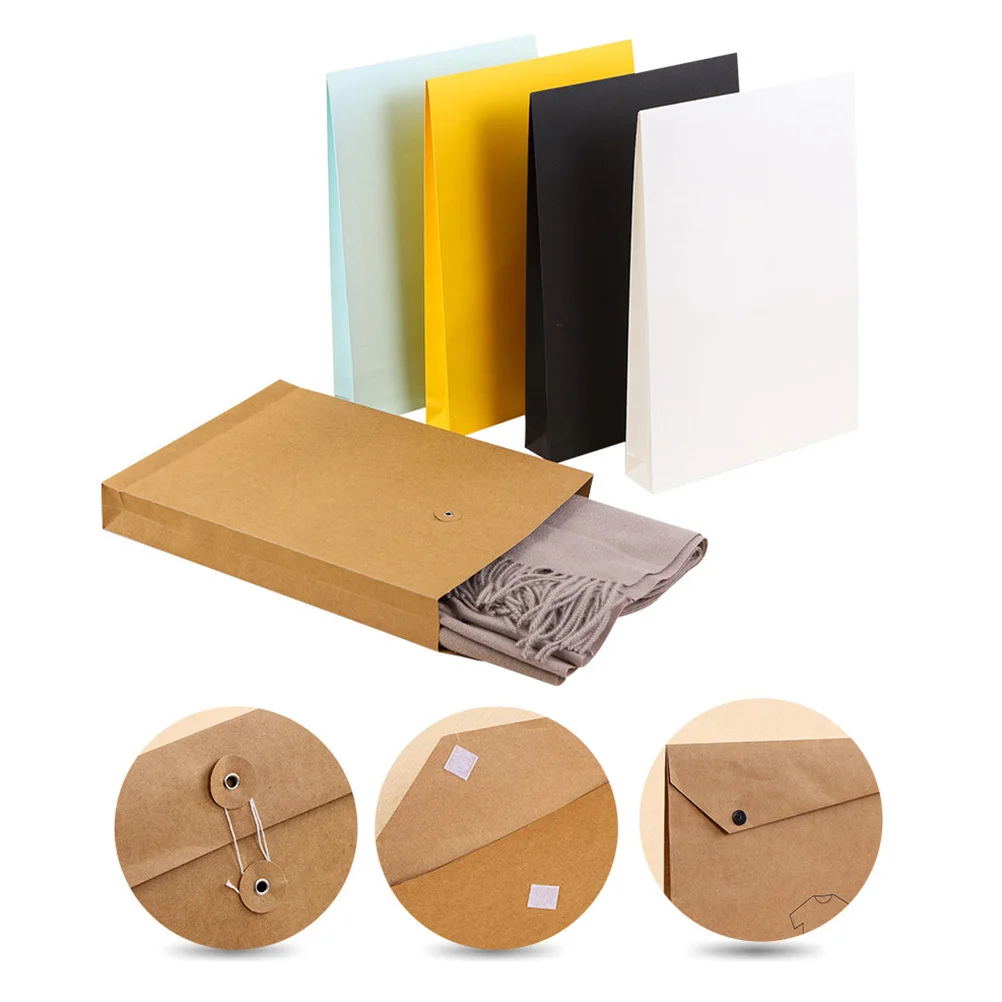 

6Pcs A4 File Bag Light Brown Office Document Carrier Large Capacity Paper Organizer Business Storage Travel File Holder