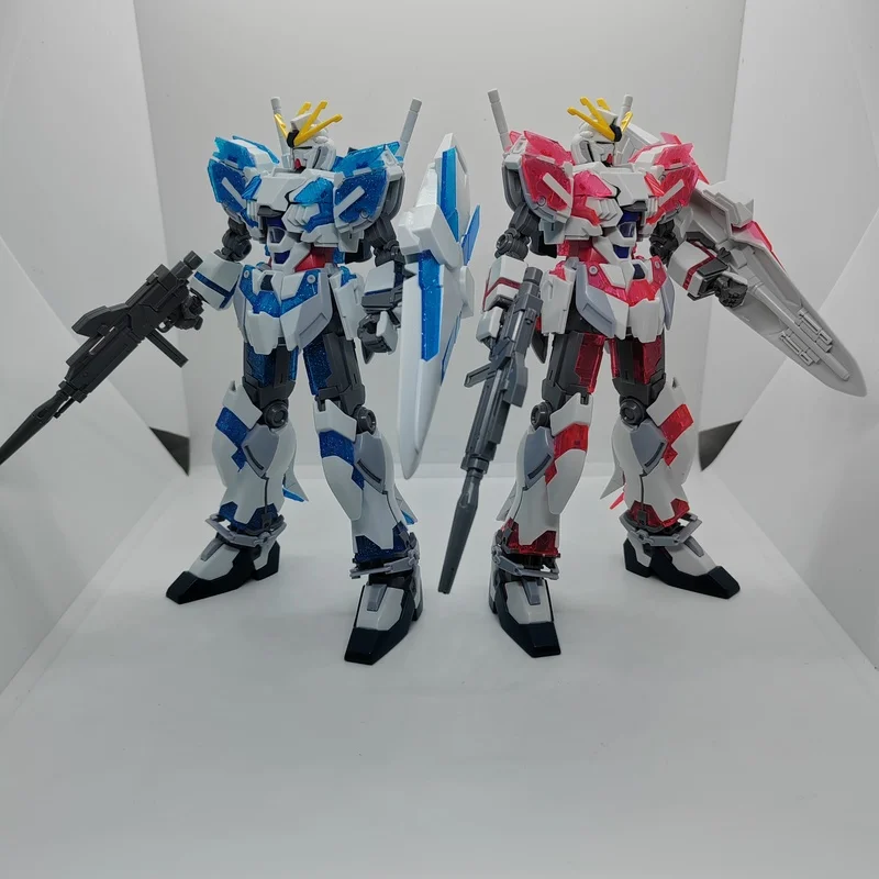 مجموعة نماذج عنقودية B Star باللون الأزرق بمقياس 1/144 مع شكل صحوة ونموذج شارات مائية لهواة الجمعين والهواة