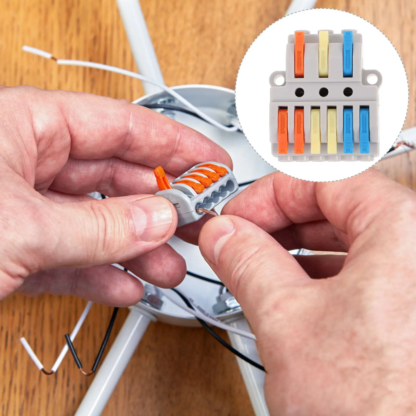 2Pcs Quick Splice Wire Connector For Appliance Repair Automotive Electrician Electrical Connectors Lever Lighting