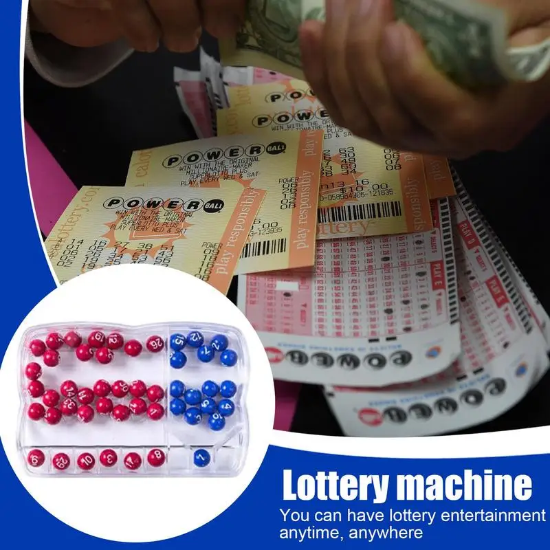 آلة منتقي أرقام اليانصيب ذات اللون المزدوج أداة اختيار عشوائية للألعاب دليل ألعاب اليانصيب المحظوظة ألعاب المنتقى #5