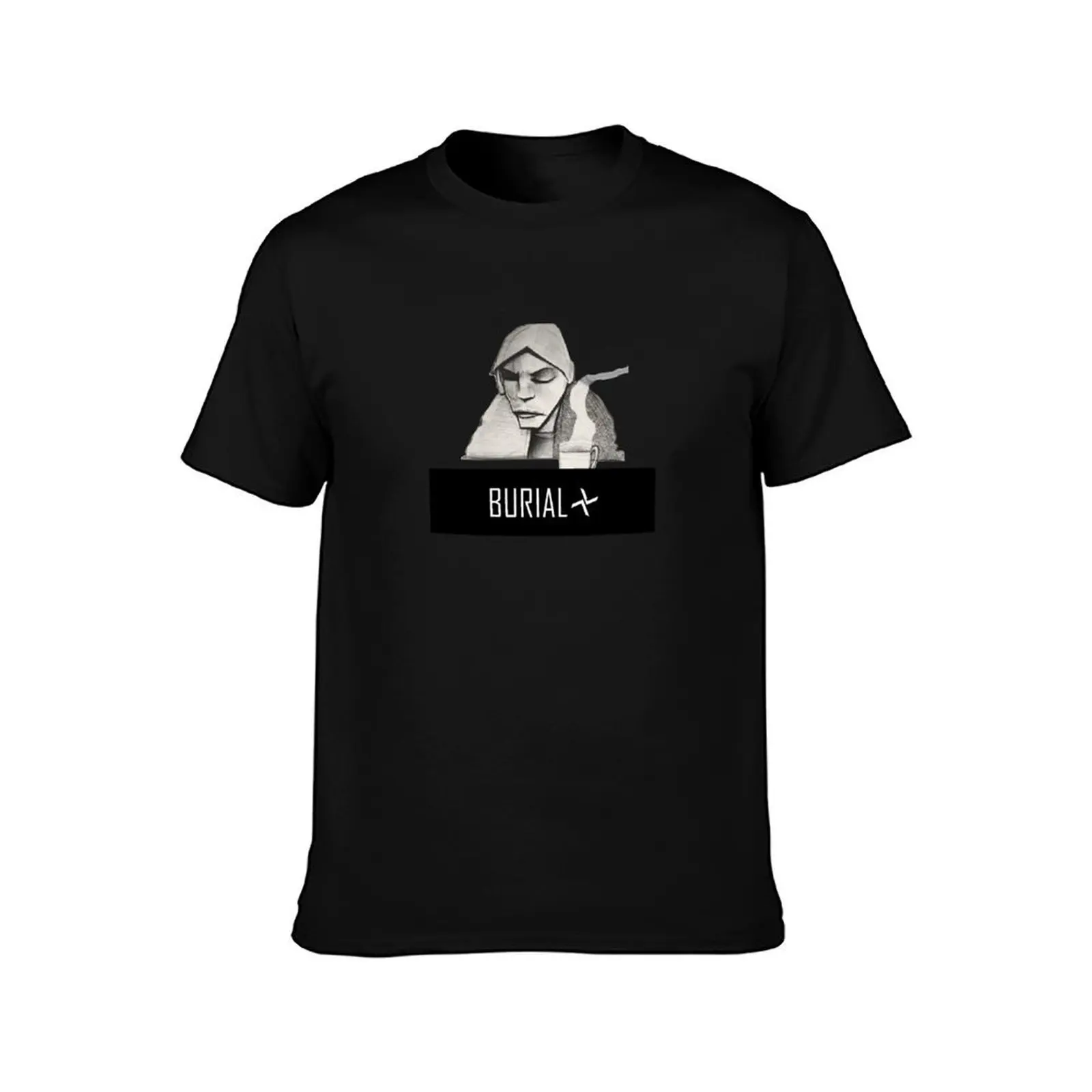 Burial Untrue T-Shirt Abstract Pattern Print Top