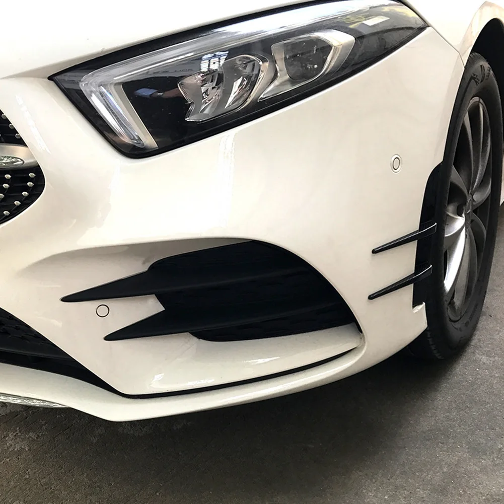 

Спойлер для Benz A-Class, сплиттер, внешние аксессуары для автомобиля, АБС-пластик, передний бампер, боковой глянцевый черный, новинка