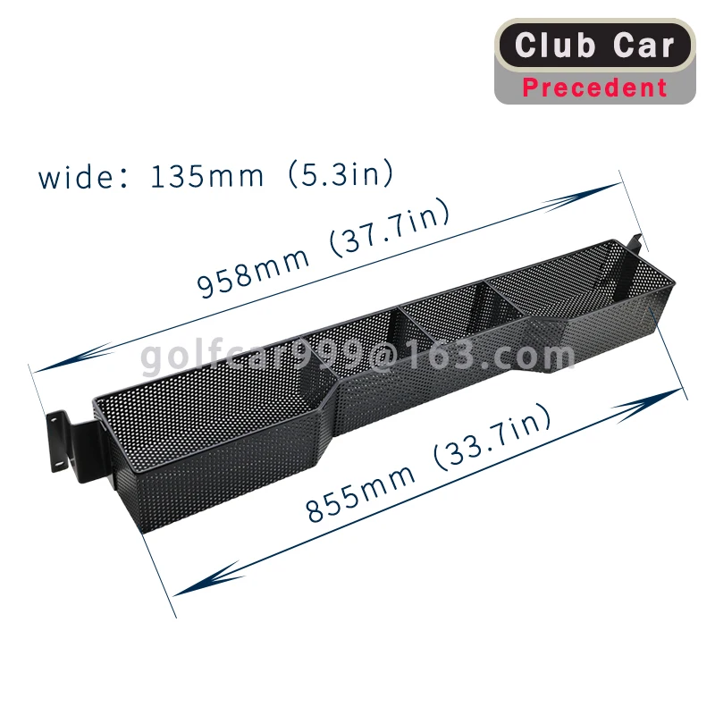 Golf Cart Accessories Golf Car Pre Storage Basket Iron Basket For Clubcar Precedent Buggy Car Shuttle Car