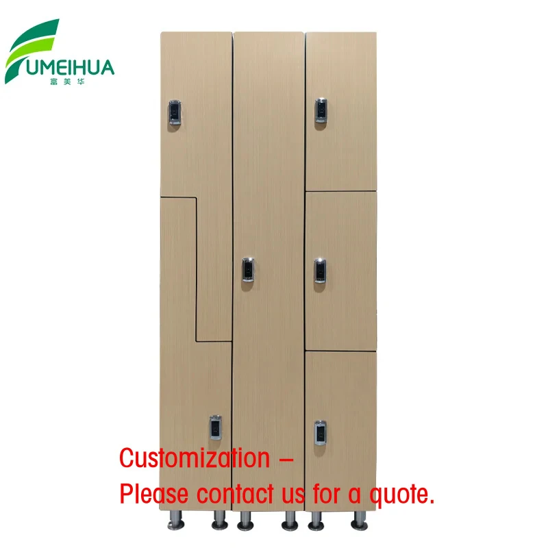 custom.Fumeihua Factory Custom Mildew Resistant HPL Locker Spa Locker Room