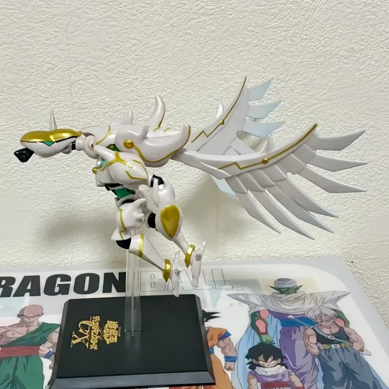 ในสต็อกของแท้อะนิเมะซีรีส์ Elemental Hero Flare Wingman Elemental Hero Shining Flare Wingman รูปเครื่องประดับของเล่น