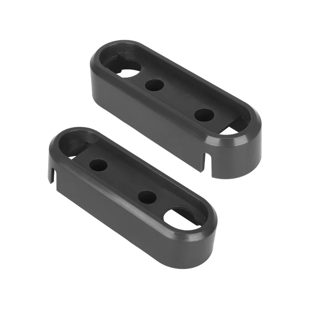Tampa de plástico para scooter, preta, mi5, capa para roda traseira, material plástico, acabamento resistente ao desgaste para scooter elétrica mi5