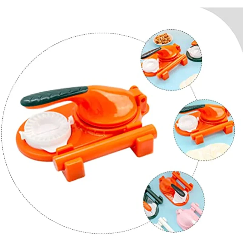 2 in 1 Dumpling Maker - Dumpling Skin Artifact, DIY Dumpling Maker Mould Kitchen Gadgets, Baking Pastry Manual Artifact