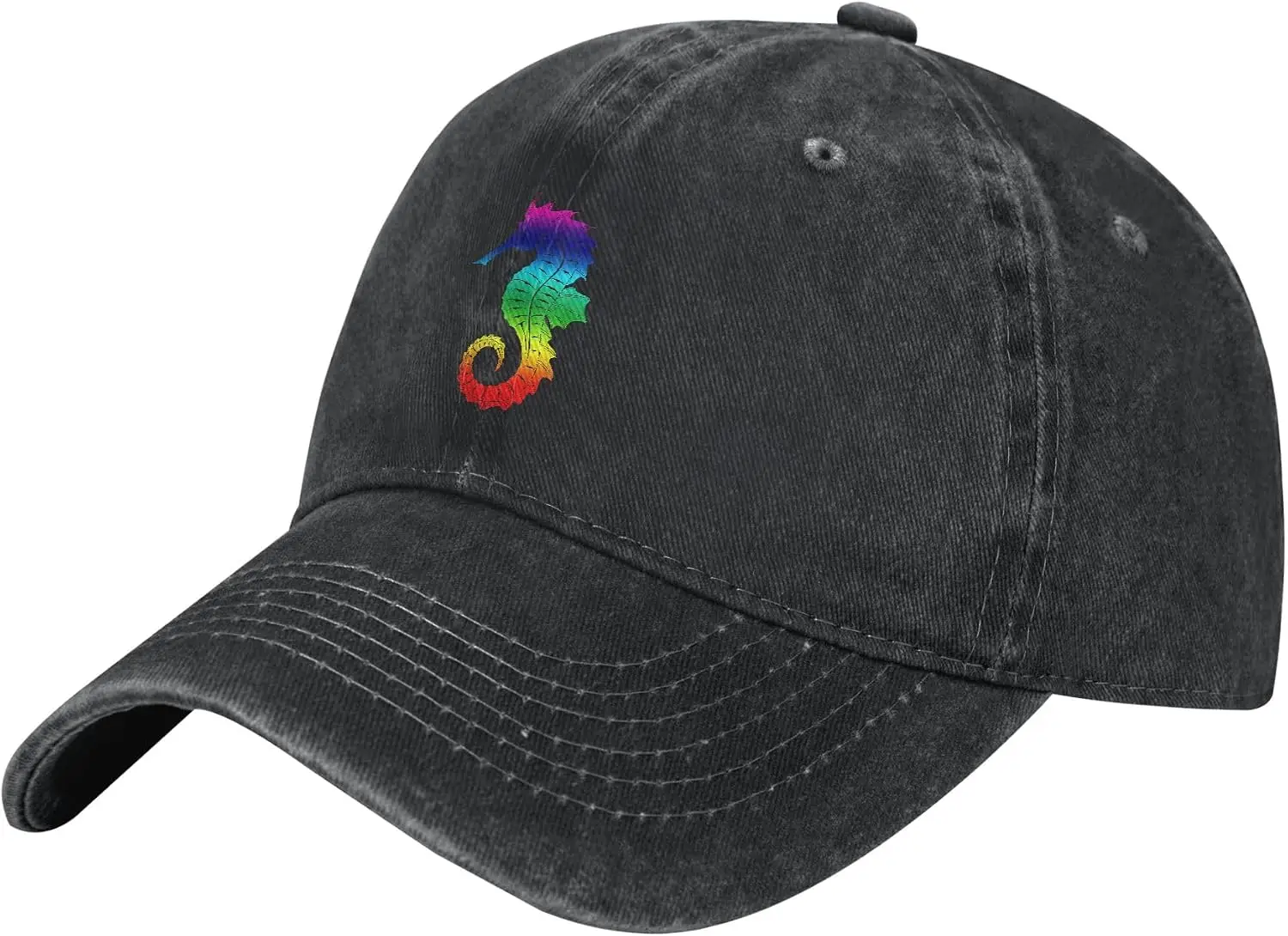 Printed Trucker Hat,Coffee is My Valentine,Vintage Denim Dad Hat Comfortable Fit Daily Wear