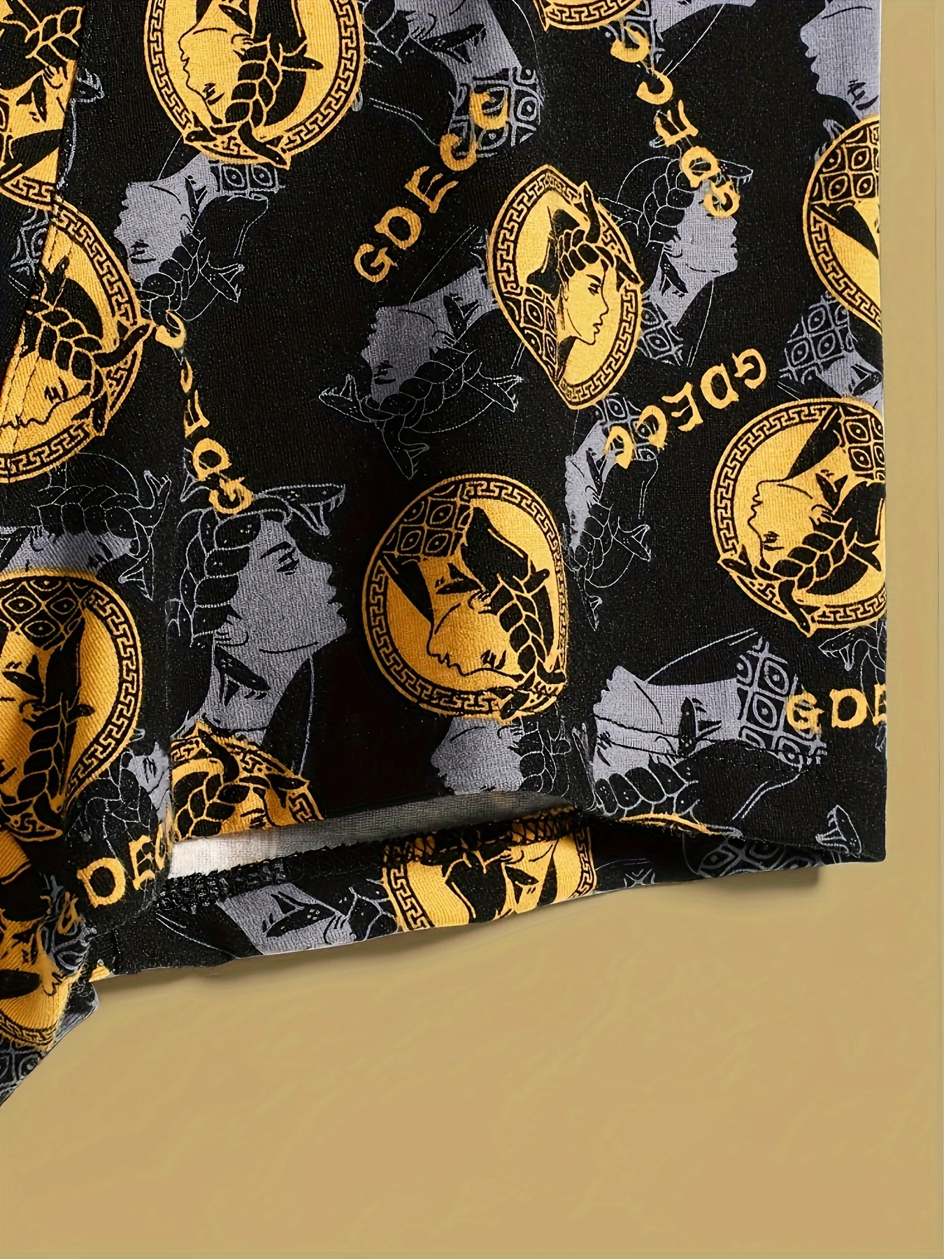 4 قطع مع علبة هدية ملابس داخلية للرجال سراويل داخلية للرجال، سراويل داخلية من الحرير الجليدي Calzoncillos، فتل تنفس الذهب الأسود الفاخر