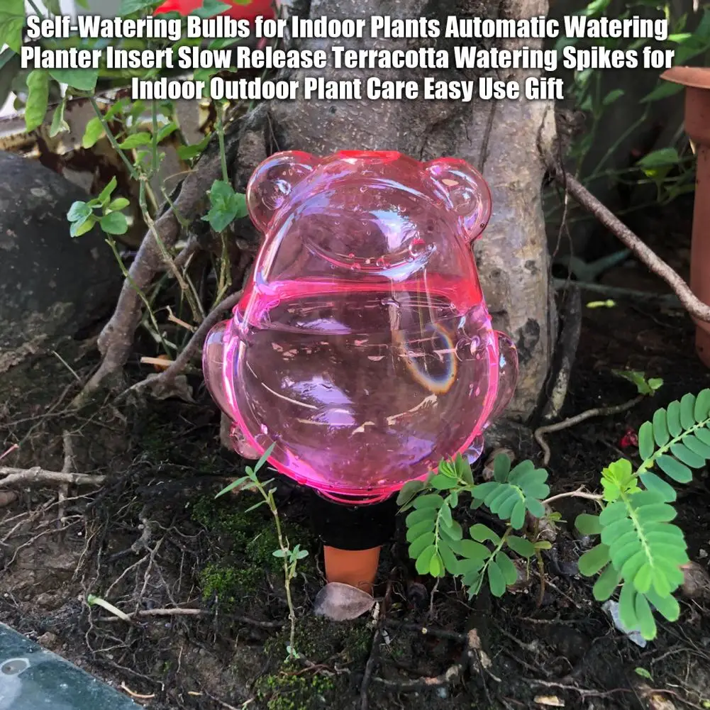 Self Watering Bulbs Indoor Plant Waterer Self Watering Bulb for Indoor Plants Automatic Planter Insert Slow for Houseplants