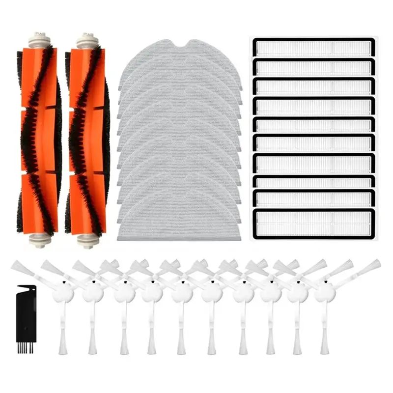 

【Грандиозная распродажа】Запасные аксессуары для Dreame D9/D9 Max/L10 Pro/Trouver LDS Finder: основная и боковые щетки, HEPA-фильтр, салфетка для влажной уборки, насадка для пылесоса