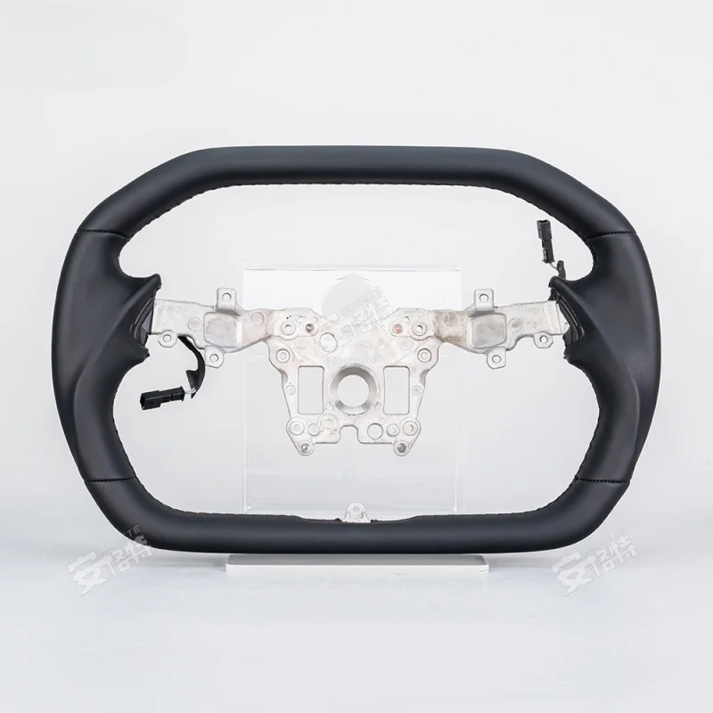 

For Tesla Cybertruck (2024) Full Leather Sport Steering Wheel (Pickup Special)