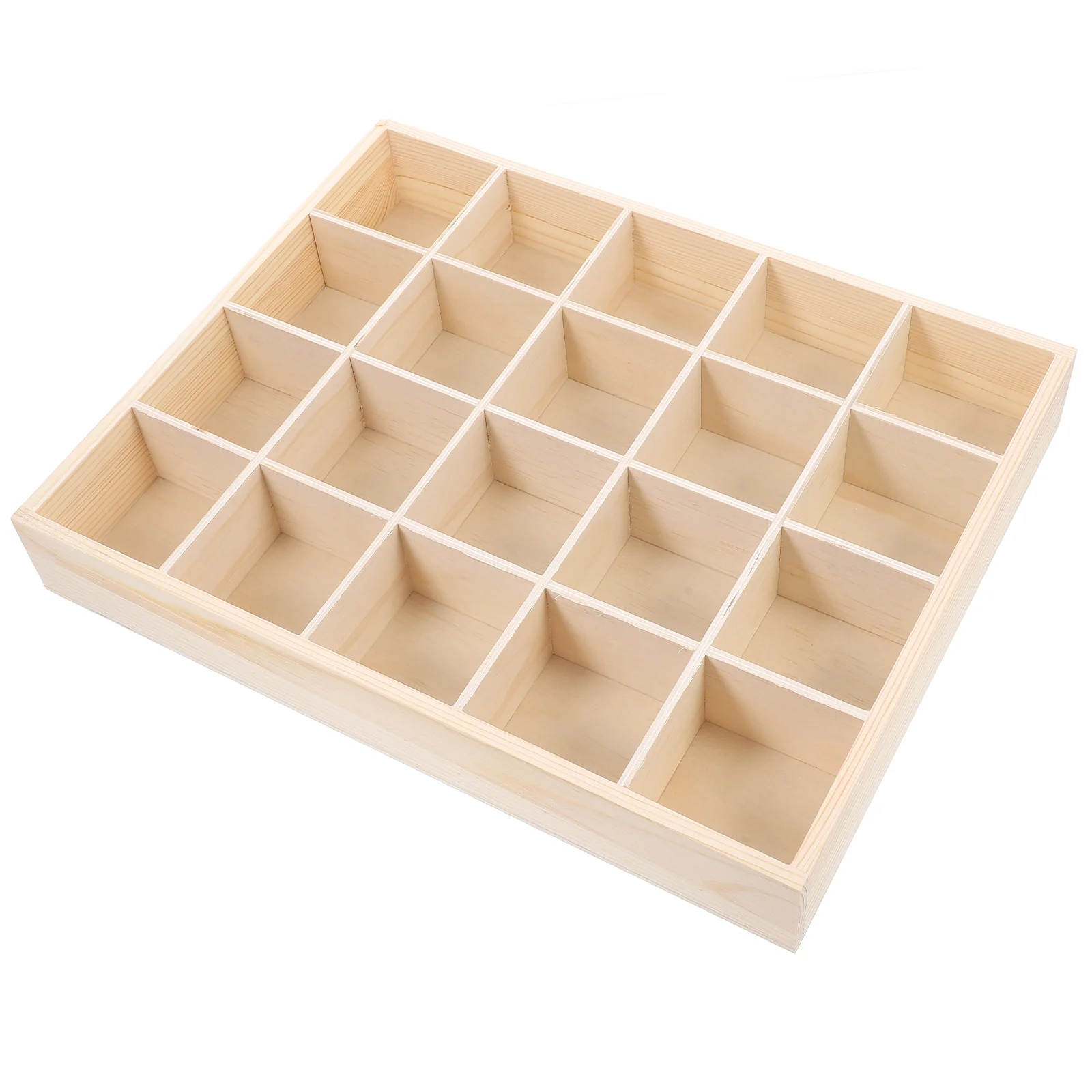 

Grid Drawer Toy Tray with Lid Storage Bins Socks Container Case Partition Lids