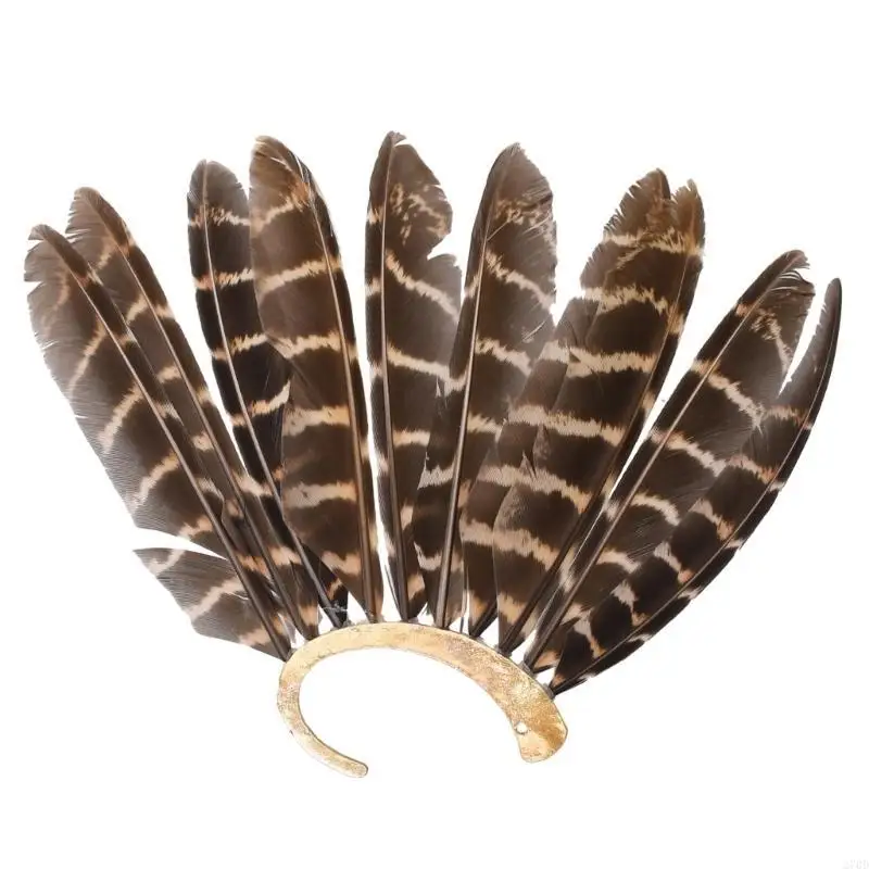 270D elegante oor wrap oorbellen gevederde oor manchet oorbellen oor clip wrap oorbellen sieraden voor vrouwen feest en