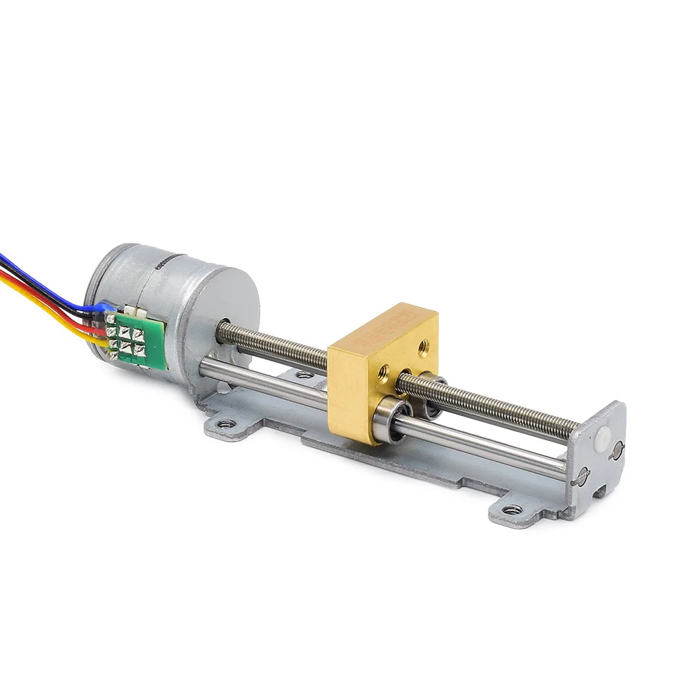 DC12V Micro Screw Slide 20mm Stepper Motor 2 Phase 4 Wire