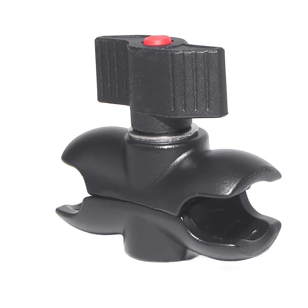 Aluminium 55 mm 95 mm Doppelsockelarm für 1 Zoll Kugelkopfbasis für GoPro DSLR Kamera Video Fahrrad Motorrad Telefonhalter – Detail 6