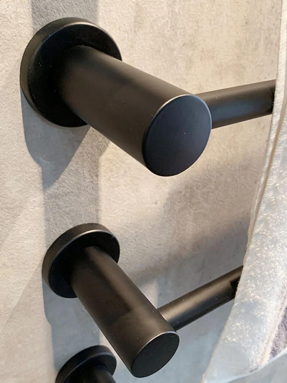 304 Rvs Kombinasi Tiang Tunggal Rak Handuk Pemanas Listrik Rak Handuk Mandi Pemanas Rak Handuk Pengering