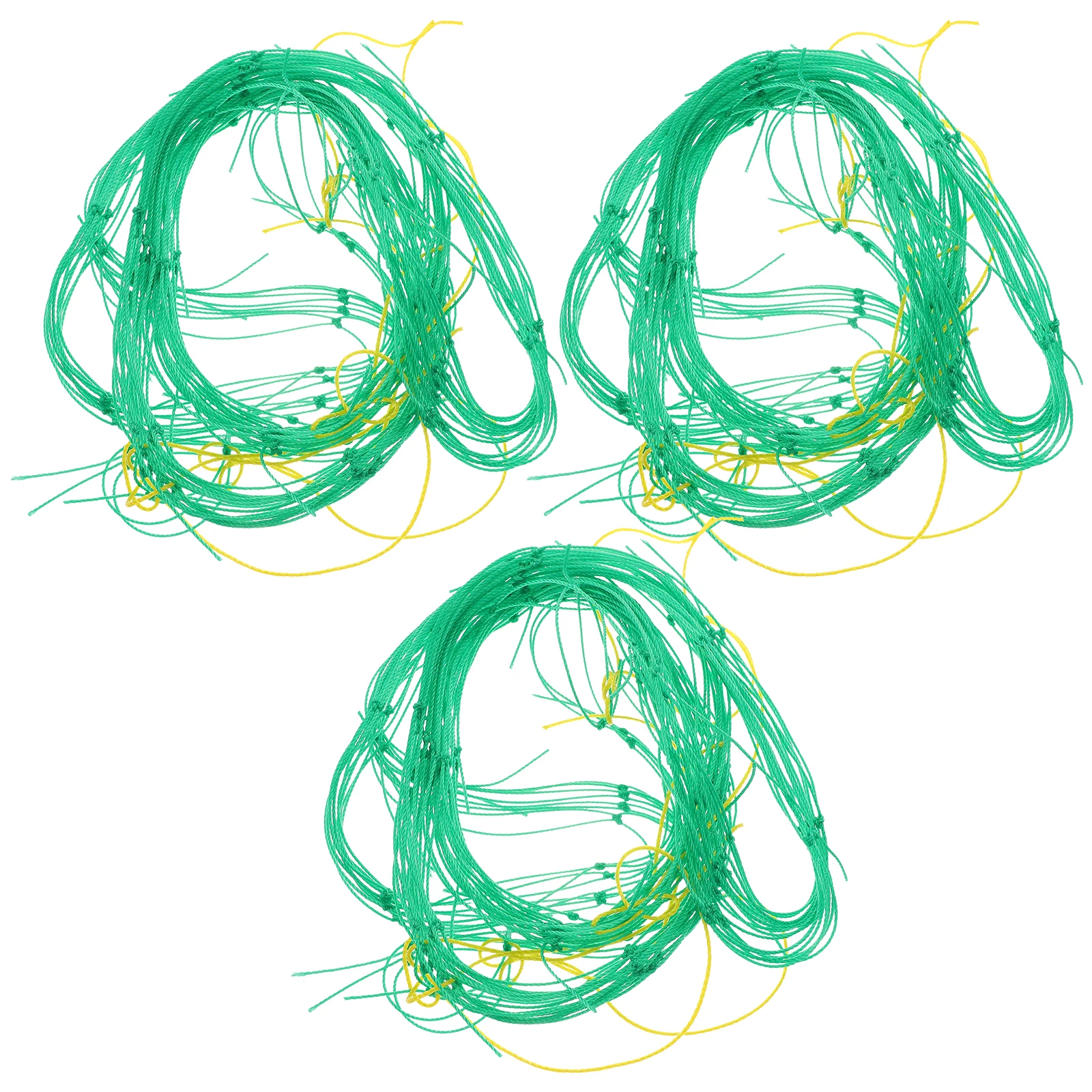 

3 Pcs Climbing Plant Net Green Garden Trellis Netting for Vegetables Fruits Flowers Vining Plants Pest Control Rot Prevention