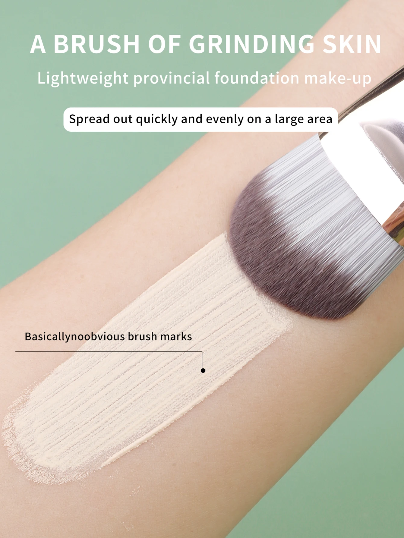 مجموعة فرش مكياج جديدة مكونة من 14 قطعة من Green Cloud، بما في ذلك فرشاة البودرة الناعمة وفرشاة العين وأدوات مكياج التجميل #6