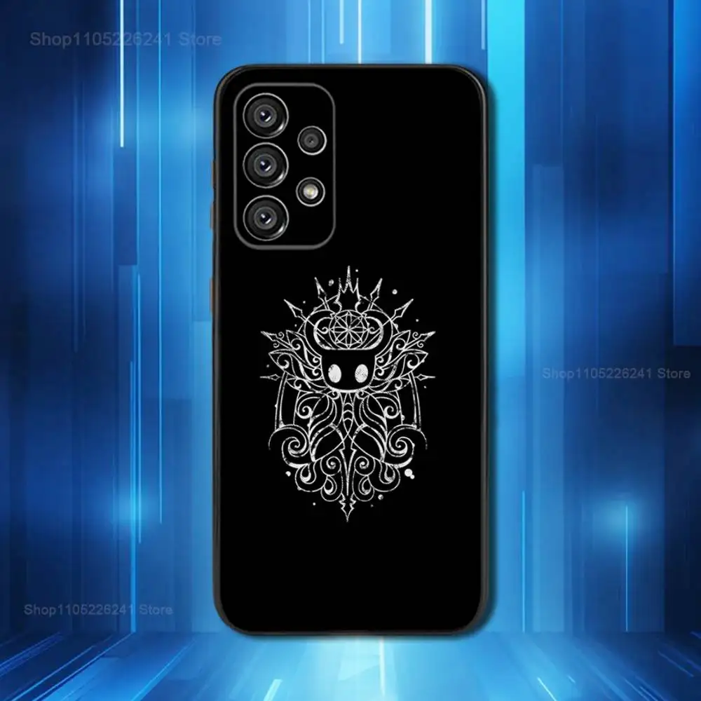Etui na telefon Cool H-Hollows K-Knight Game z miękkiego czarnego silikonu do Samsung Galaxy A53,31,52,72,41,22,73,32,71,Note,J7,8,9,5G