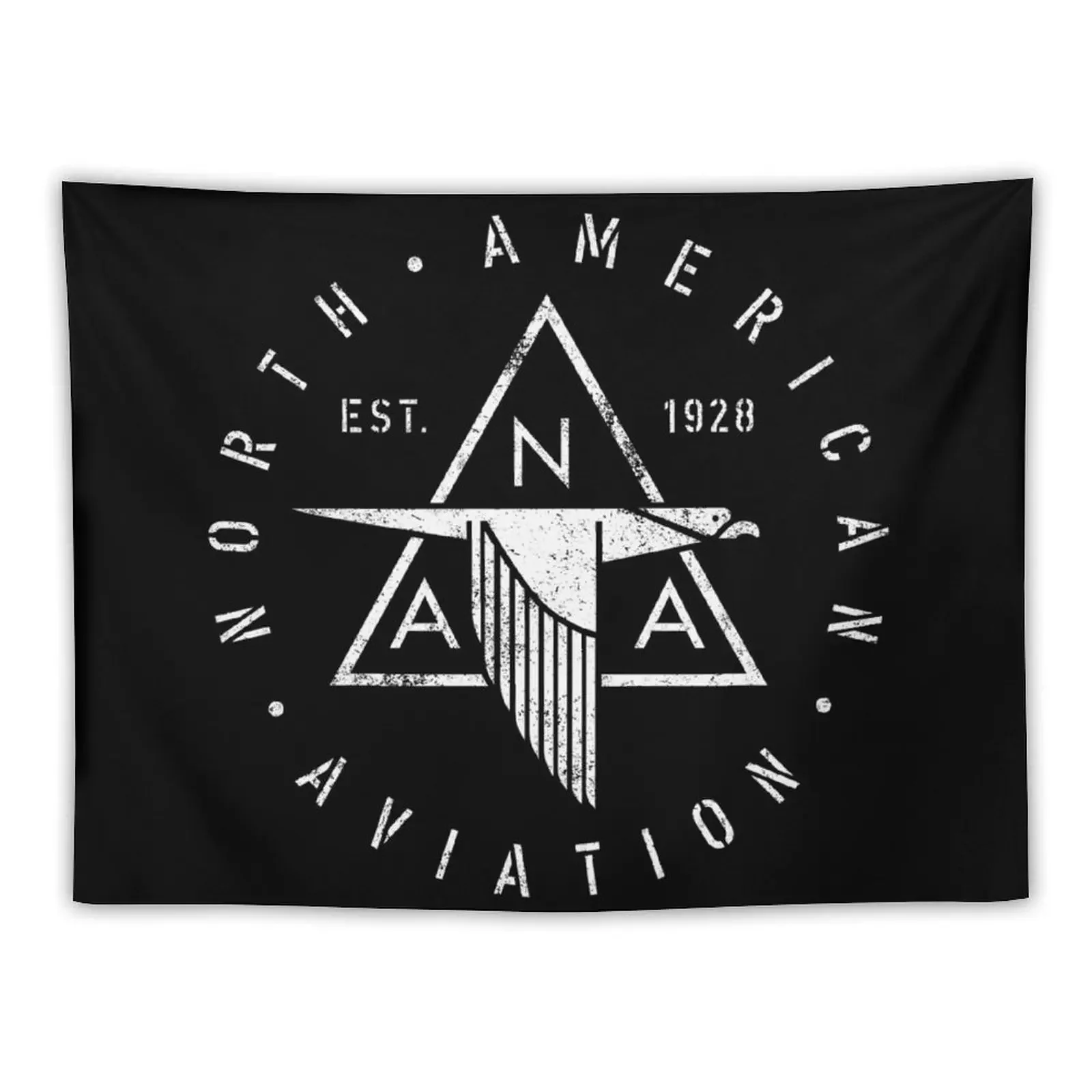 North American Aviation - NAA Logo Tapestry Funny House Decor Bedroom Decoration Decoration Pictures Room Wall Tapestry