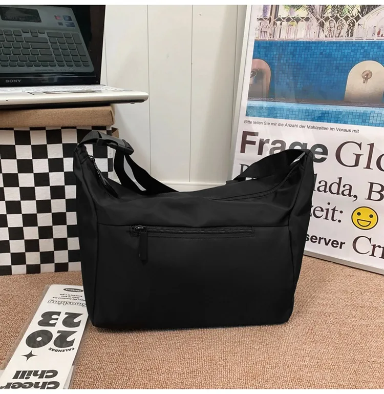 New Stylish Men's Single-shoulder Bag - Large Capacity Waterproof Crossbody Bag - Multi-functional Horizontal Messenger Bag