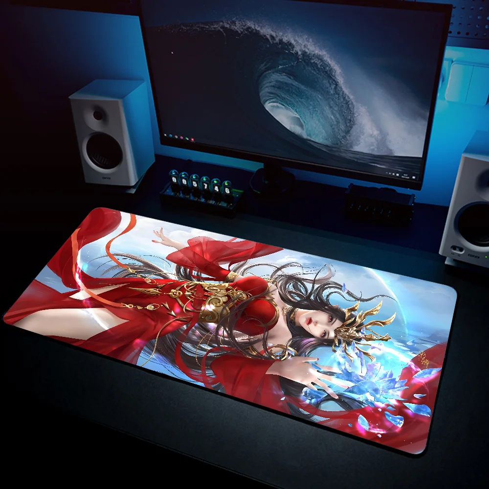 Fights Break Firmament Battle Through The Heaven Mousepad Large Gaming Mouse Pad Thickened Computer Keyboard Table Desk Mat
