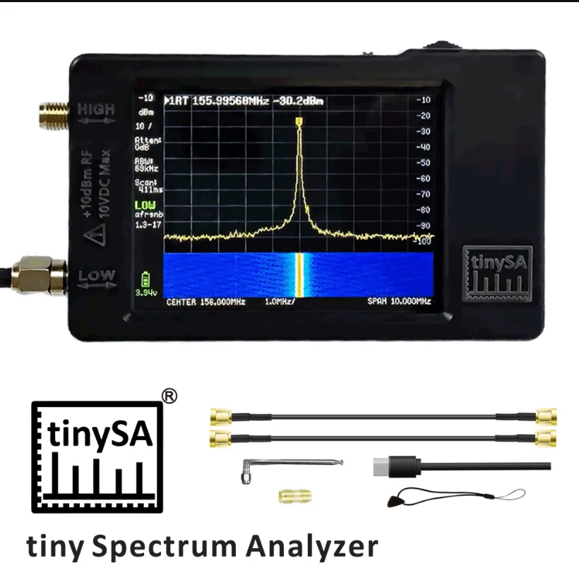 New Version Hand held tiny Spectrum analyzer TinySA 2.8