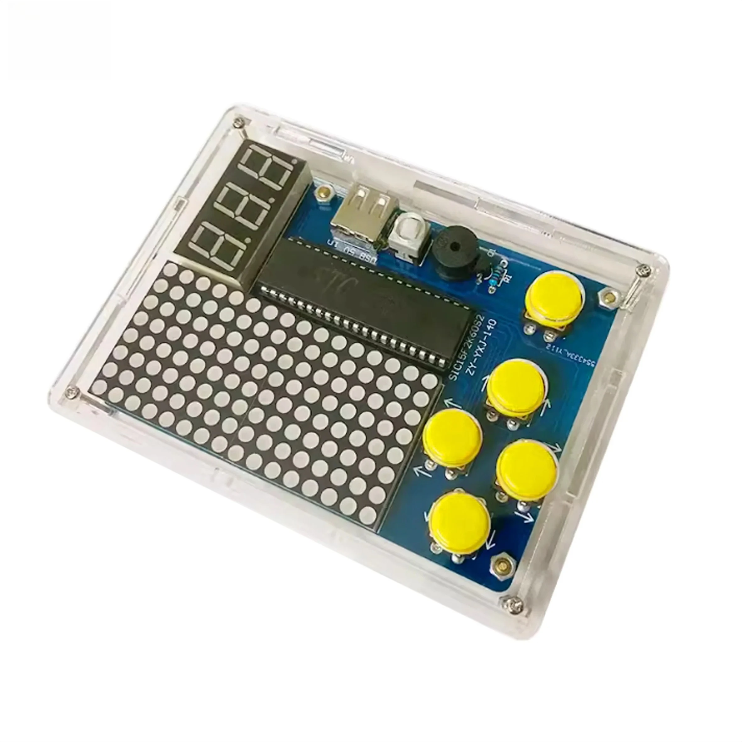 Kit de producción de consolas de juegos Pixel 51 consola de juegos con microcontroladores
