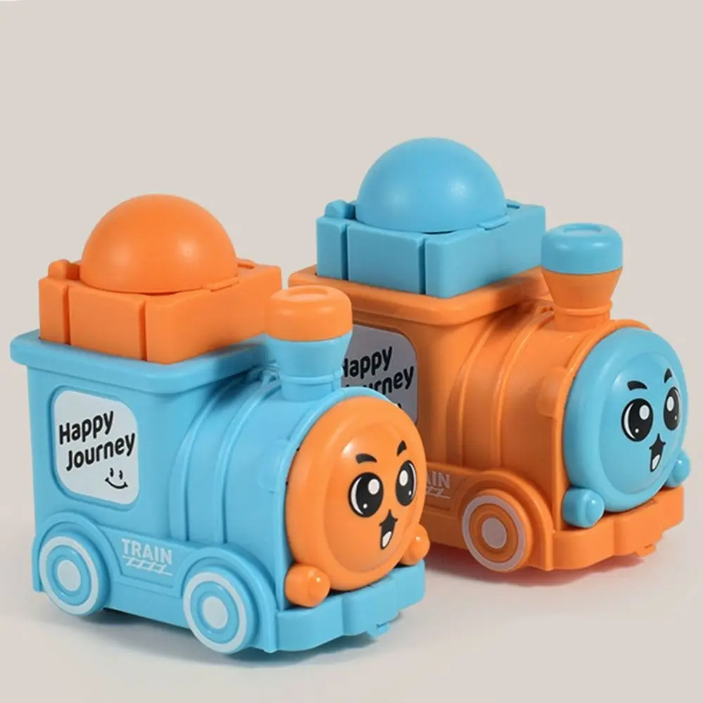 Kids Train Toy Press And Go Locomotive Toy Mini Sliding Car Anti-Crash Friction Car Toy Baby Coordination Toy Mini Car Toy