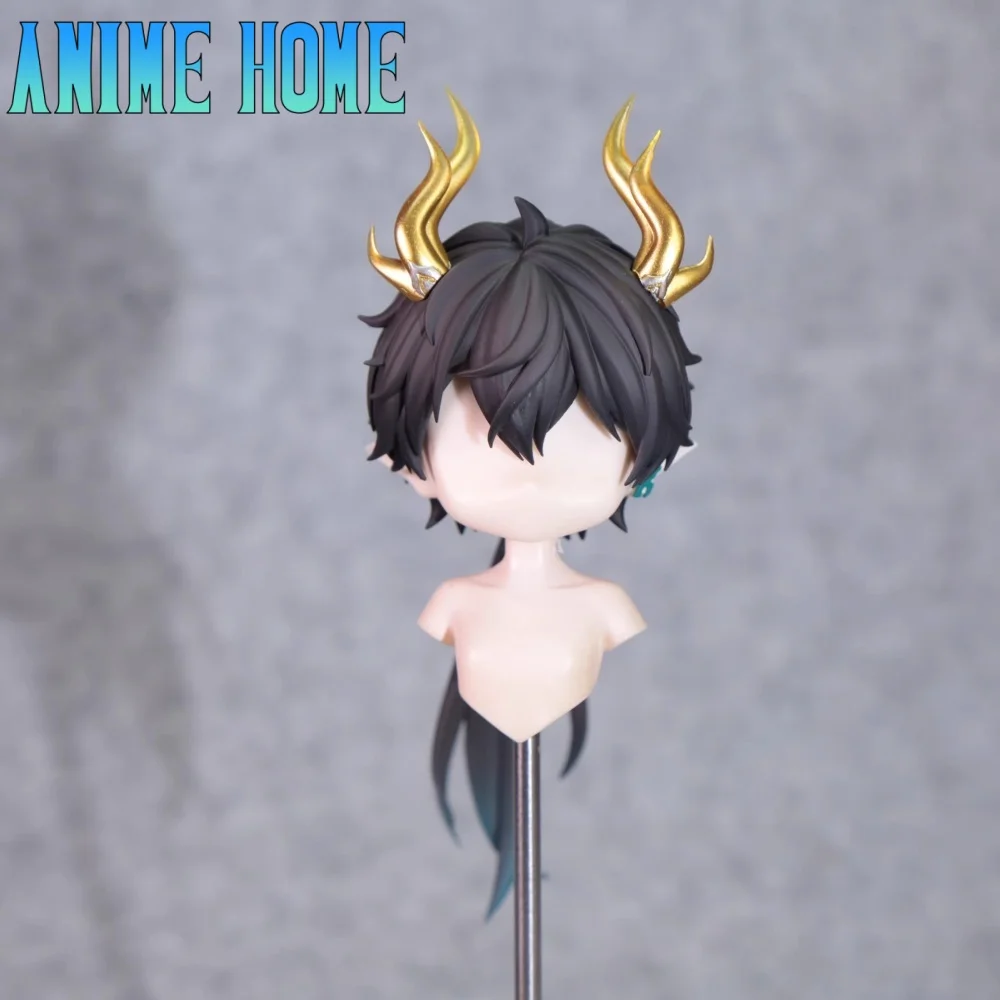 

BJD Head Shell Game Honkai: Star Rail Dan Heng Role Cos Ручная работа OB11 OB22 Краска для волос Съемная игрушка Модель Косплей Подарок