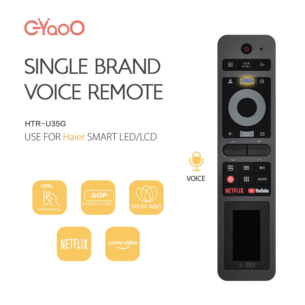 htr-u35g-new-voice-solar-remote-control-for-haier-compatible-with-aqua-h65m95eux-h75m95eux-oled-series-smart-tv