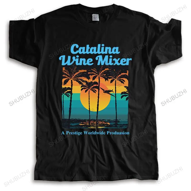 mens fashion summer short sleeve Catalina Wine Mixer A Prestige Worldwide Produasion Loose tops for him plus size teeshirt