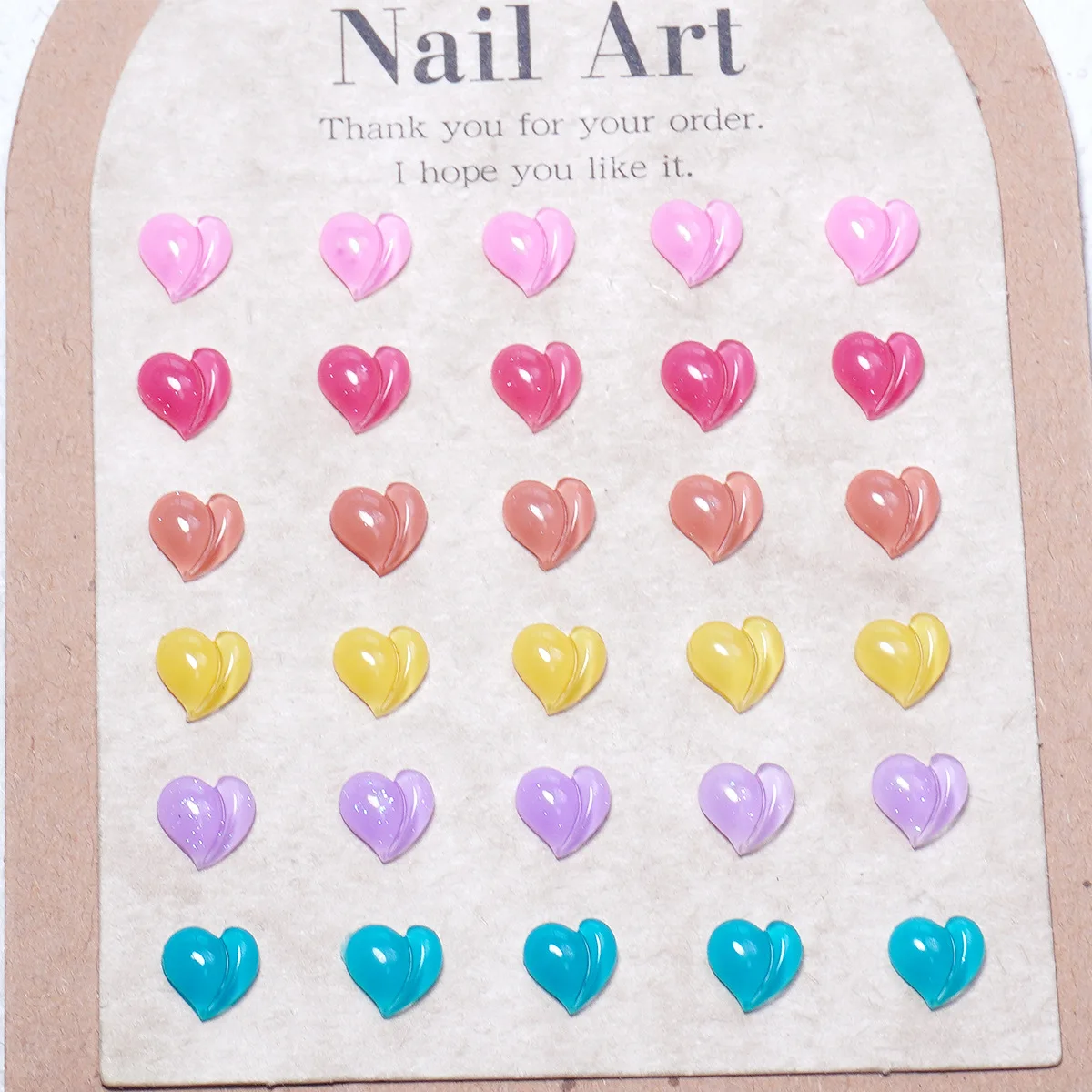 30/50/100 قطعة 7.5*8 مللي متر على شكل قلب يمكن ارتداؤها مسمار الفن اكسسوارات قضية الهاتف المحمول DIY بها بنفسك الديكور أجزاء المجوهرات ل