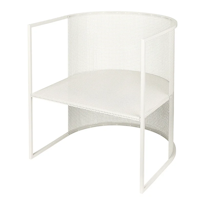 

Simple modern Nordic style metal sofa chair