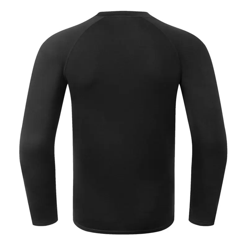 الخريف الشتاء ملابس اخلية حرارية الرجال قاعدة طبقة طويلة جونز رقيقة الصوف ضغط الرياضة ملابس داخلية مجموعات الرجال #3