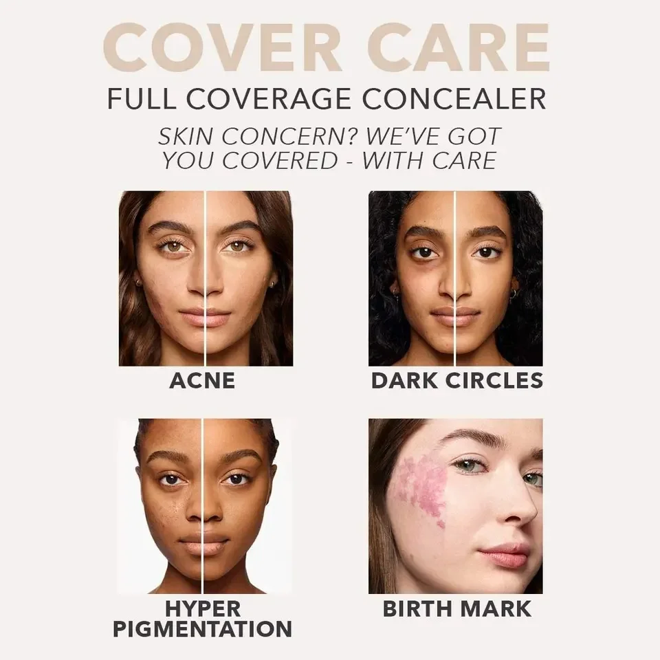 Concealer Free Logo Printing Cream Texture Concealer Wasserdichtes, langanhaltendes Make-up